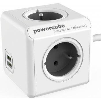 PowerCube Extended USB 3 m šedá