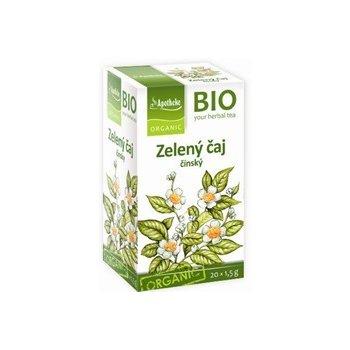 Apotheke BIO Zelený čaj 20 x 1,5 g