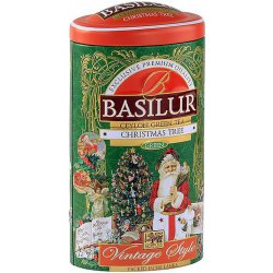 Basilur Vintage Christmas Tree Vánoční čaj Zelený s ovocemplech 100 g od  200 Kč - Heureka.cz