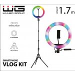 Winner Vlog Kit s RGB a tripodem 1,7m black 11842 – Zboží Živě