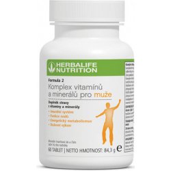 Herbalife Formula 2 Komplex Vitamínů a minerálů Pro muže 60 tablet