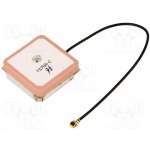 SR PASSIVES GPS-ANT050 Anténa; GPS; 3dBi; RHCP; k vestavbě; 50Ω; 25x25x7mm; f: 1,57542GHz – Sleviste.cz