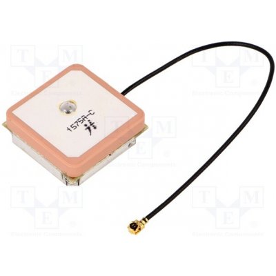 SR PASSIVES GPS-ANT050 Anténa; GPS; 3dBi; RHCP; k vestavbě; 50Ω; 25x25x7mm; f: 1,57542GHz – Sleviste.cz