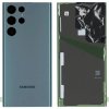 Náhradní kryt na mobilní telefon Kryt Samsung Galaxy S22 Ultra 5G zadní zelený