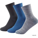 Devold Daily Medium Sock 3pk Indigo mix – Zboží Mobilmania