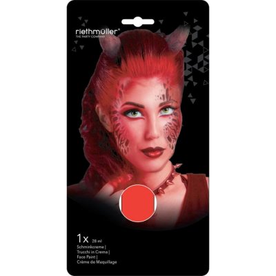 Make up barva na obličej v krému červená 28 ml – Sleviste.cz