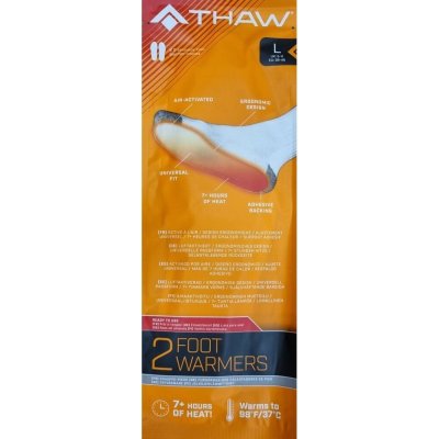 Ohřívač nohou 1pár THAW 7+ hodin ohřevu – Zboží Mobilmania