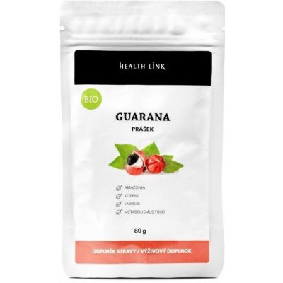 Health Link Guarana prášek BIO 80 g – Hledejceny.cz