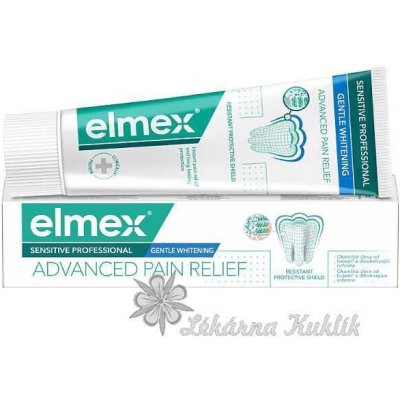 Elmex Professional sensitive white 75 ml – Zboží Mobilmania