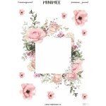 Samolepky MINIMEE - Velký rámeček růže – Zboží Živě