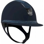 Samshield Jezdecká helma Miss Shield Crystal fabric Summer Nights modrá – Sleviste.cz