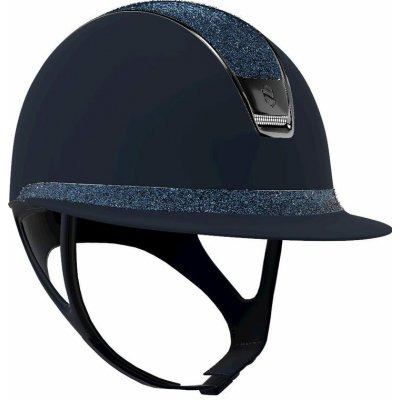 Samshield Jezdecká helma Miss Shield Crystal fabric Summer Nights modrá – Sleviste.cz