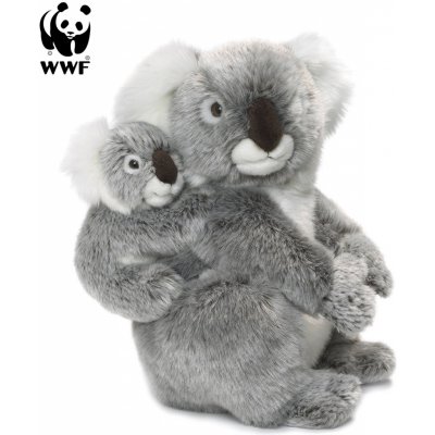 WWF koala matka s mládětem realistická medvídek koala 28 cm – Zbozi.Blesk.cz