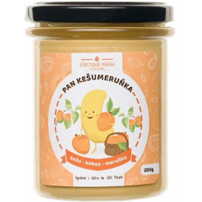 Ořechová másla z Jižní Moravy Pan Kešumeruňka 200 g