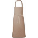 Link Kitchen Wear Extra široká klasická dlouhá zástěra na grilování Písková X999 – Hledejceny.cz