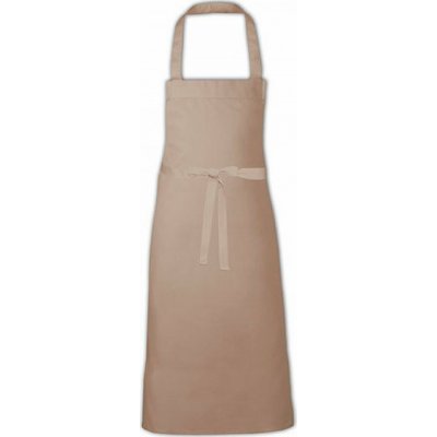 Link Kitchen Wear Extra široká klasická dlouhá zástěra na grilování Písková X999 – Hledejceny.cz