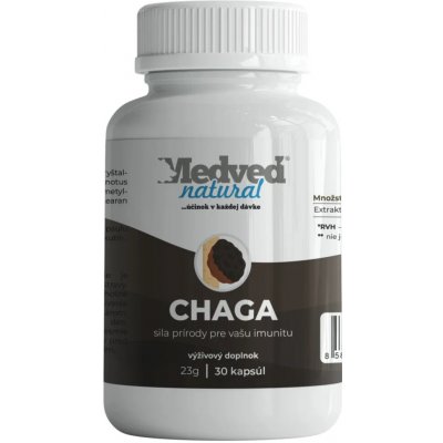 Medveď natural Chaga 30 kapslí – Hledejceny.cz