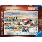 Ravensburger Zima na farmě 1000 dílků – Zboží Mobilmania