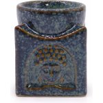 AWM Čtvercová Budha Aroma Lampa Modrá – Zboží Dáma