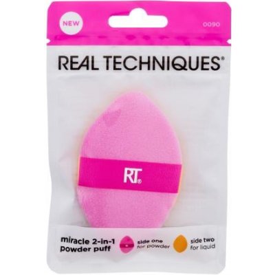 Real Techniques Miracle 2-In-1 Powder Puff 1 ks – Sleviste.cz