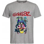 tričko Gorillaz color Šedá – Zboží Dáma