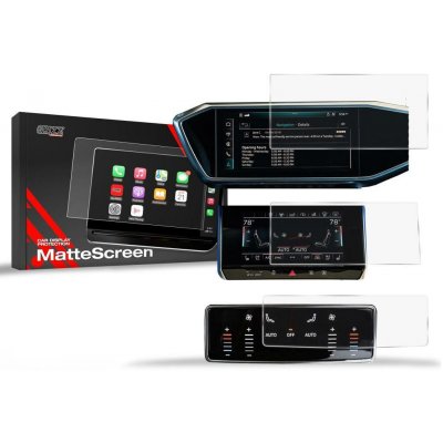GRIZZ Protector, Ochranná fólie na display 3v1 Matte, Audi A6, C8, 2018- , Virtual Cockpit, Display 12,3" | Zboží Auto