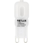 Retlux RLL 461 LED žárovka JC 2W G9 teplá bílá – Sleviste.cz