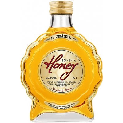 Rudolf Jelínek Bohemia Honey 0,2 l (holá láhev)