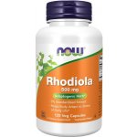 NOW Foods Rhodiola rosea 500 mg 120 tobolek – Hledejceny.cz