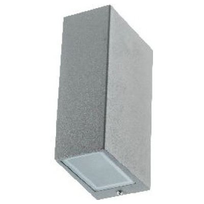 ACA Lighting LED venkovní nástěnné svítidlo CUBES 2W/230V/3000K/110Lm/60°/IP54, šedé – Hledejceny.cz