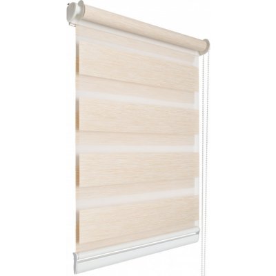 GARNÝŽE-HEBR Roleta Den a noc - béžová - 52x150cm – Zboží Mobilmania