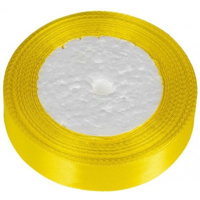 Bellatex Stuha saténová 20 mm/ 22,5m žlutá – Hledejceny.cz