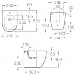 Roca Meridian A357247000 – Zboží Dáma