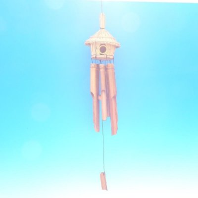 e-bonsai Bambusová zvonkohra 1budka 85 cm – Zboží Dáma