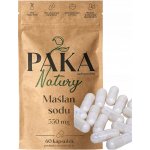 Paka Natury Sodná sůl kyseliny máselné 550 mg na střeva, kyselina máselná, 60 kapslí – Hledejceny.cz