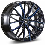 Barracuda Project THREE 10x20 5x120 ET40 gloss black flash blue