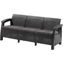 Allibert Corfu Love Seat Max antracit