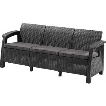 Allibert Corfu Love Seat Max antracit