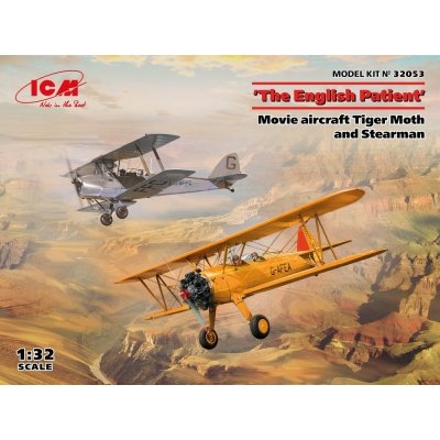 ICM The English Patient Tiger Moth & Stearman 32053 1:32