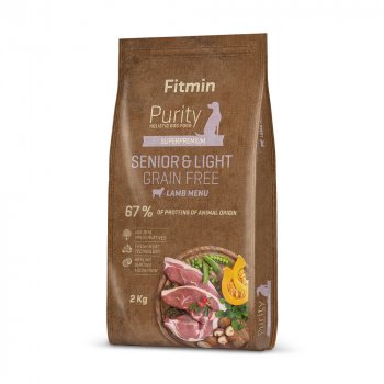 Fitmin Purity GF Senior & Light Lamb 2 kg