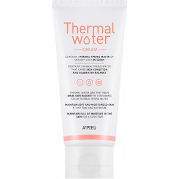 A'Pieu Thermal Water Cream pleťový krém s obsahem termální minerální vody 80 ml