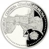Česká mincovna platinová mince UNESCO Historické centrum Českého Krumlova proof 1 oz