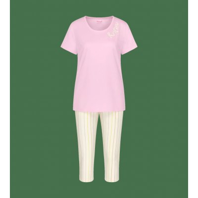 Triumph dámské pyžamo kapri růžovo bílé – Zboží Mobilmania