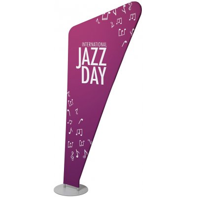 Jansen Display Zipper-Banner Triangle, 1080 x 2553 mm – Zboží Živě