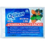 Q Clean zamraz sáčky20x30cm,1l(40ks/sac) – Sleviste.cz