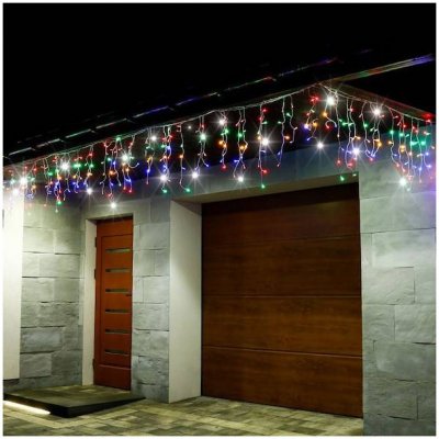 SPRINGOS LED krápníky 22 5m 500LED IP44 multicolor + záblesky