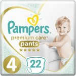 Pampers Premium Care Pants 4 22 ks – Zboží Mobilmania