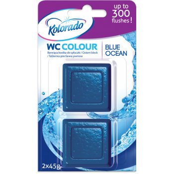 Kolorado WC Colour toilet block, blue 2 ks