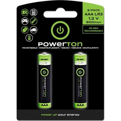 Powerton AAA 900mAh 2ks AB001WPN3AB2 – Zboží Mobilmania