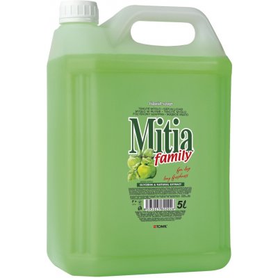 Mitia Family Green Apple tekuté mýdlo 5 l – Zboží Dáma